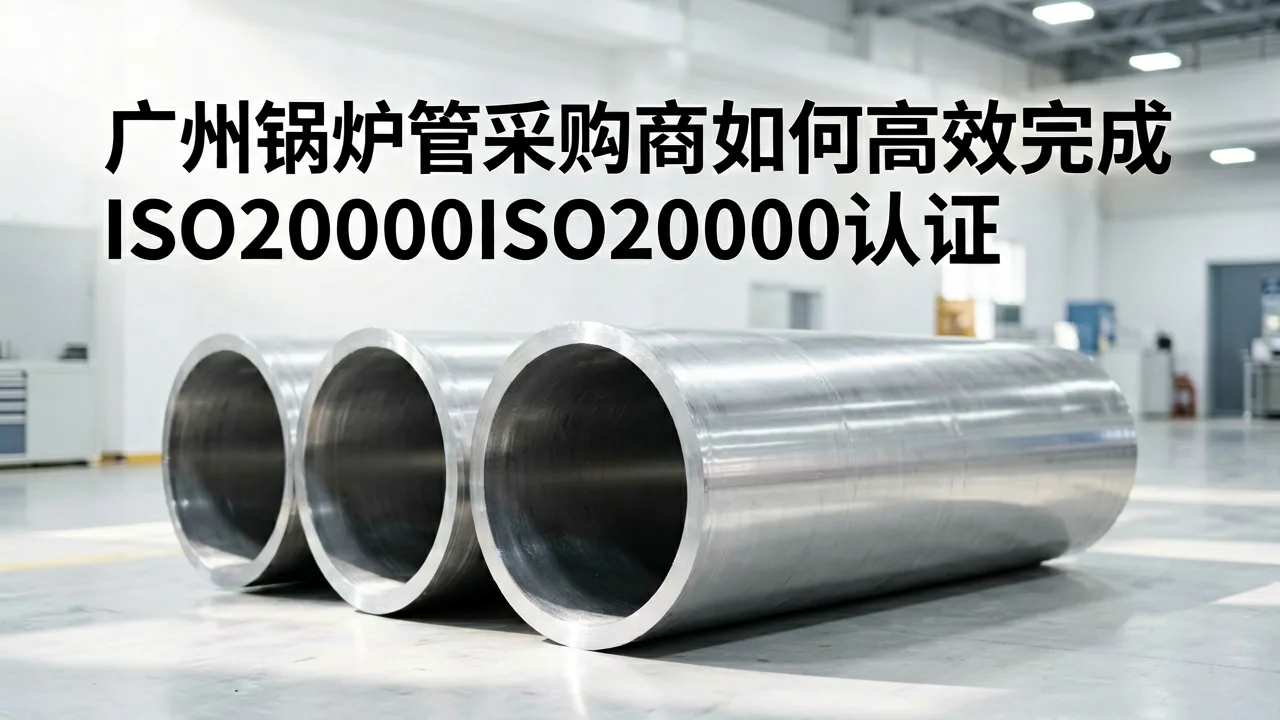 广州锅炉管采购商如何高效完成ISO20000认证