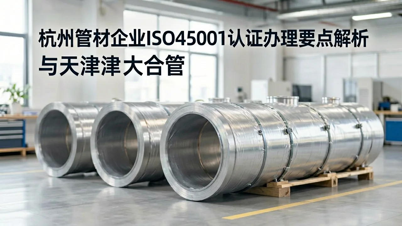 杭州管材企业ISO45001认证办理要点解析
