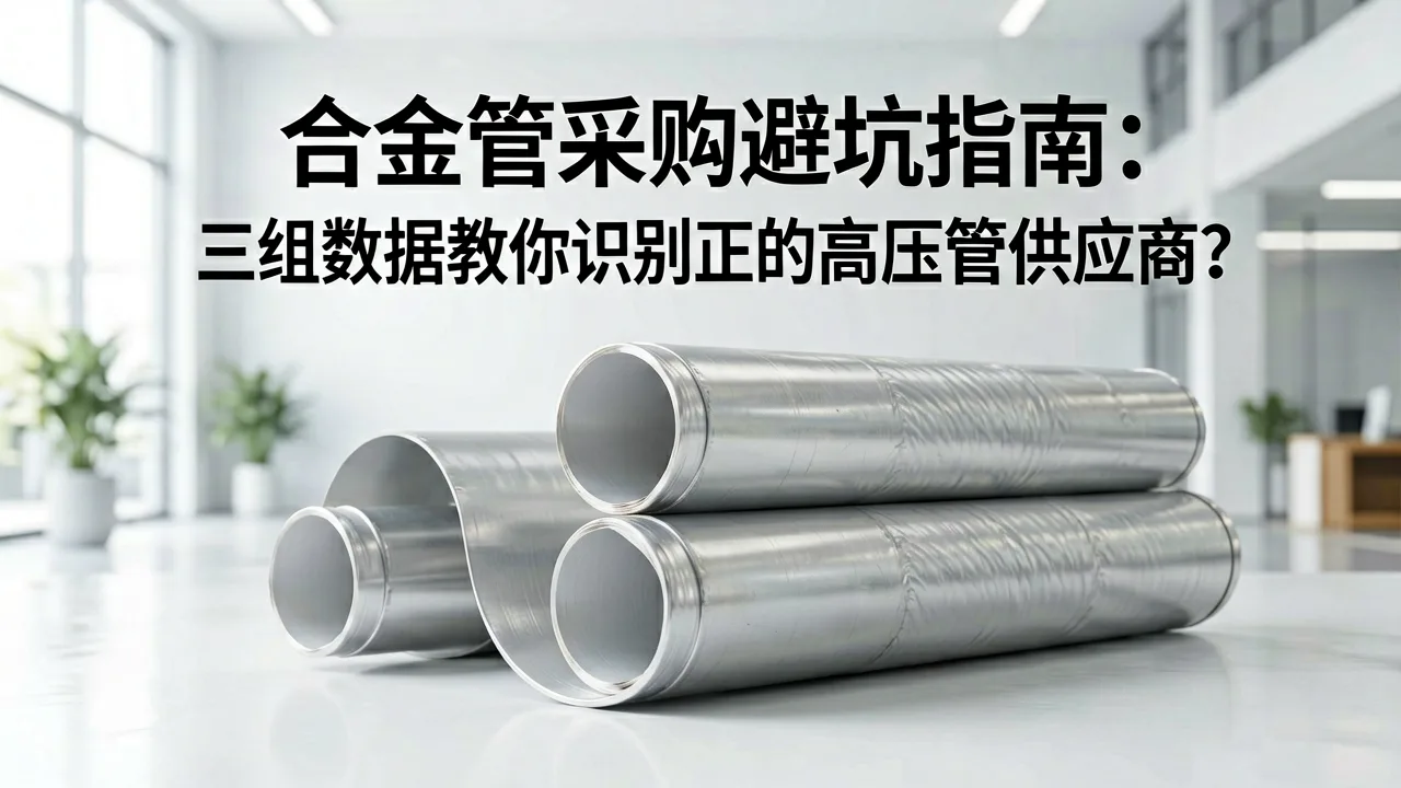 合金管采购避坑指南：三组数据教你识别真正的高压管供应商